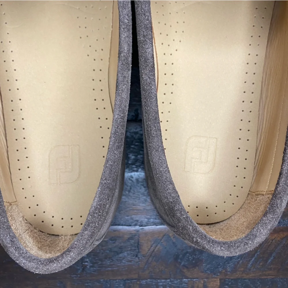 FootJoy Club Casuals Suede Loafer Suede Brown Men’s 13